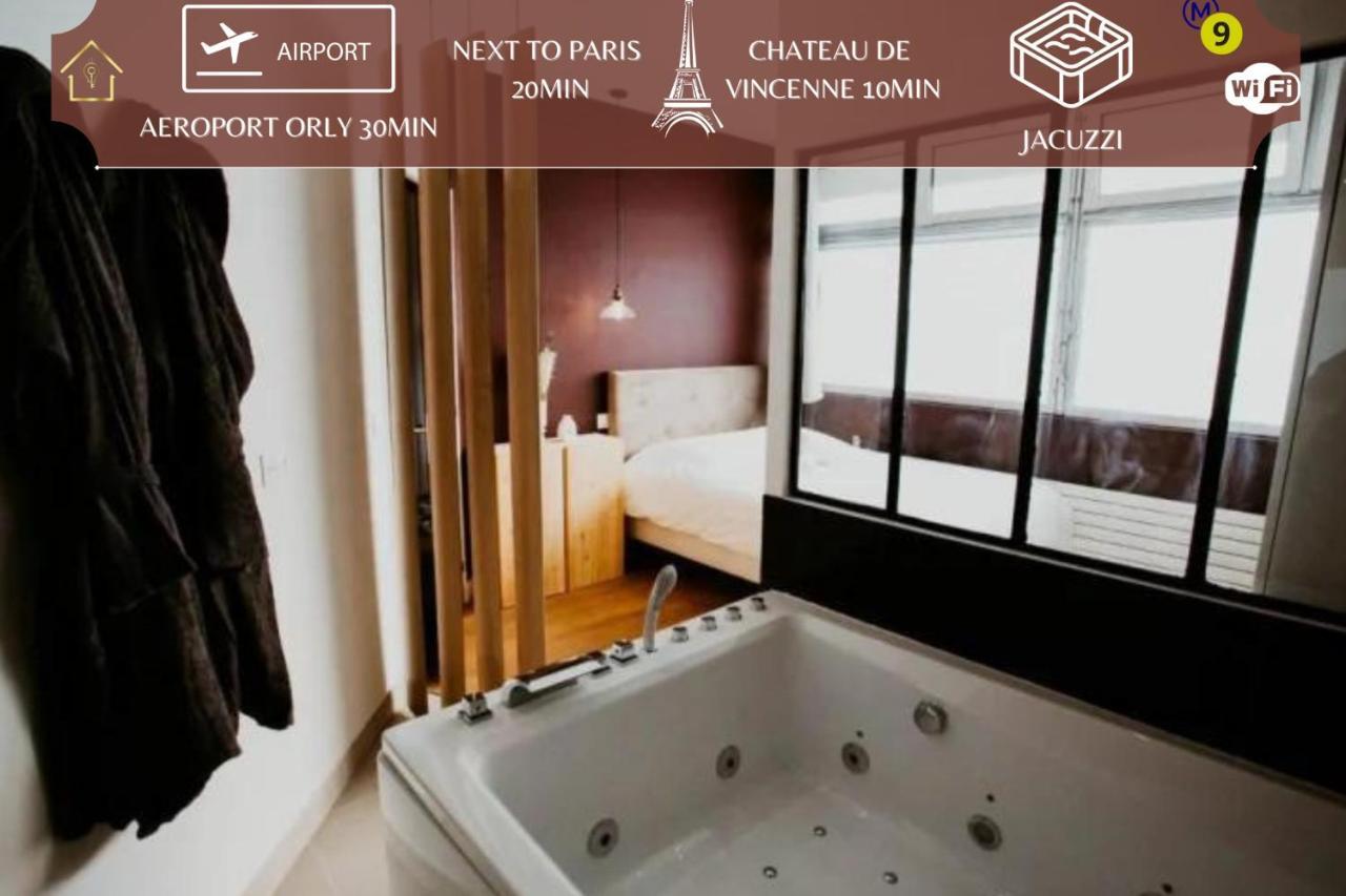 Sweet Love Room - Jacuzzi Privatif Montreuil  Exteriér fotografie